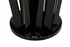 490665 Wildwood Geode End Table - Black