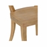 490768 Wildwood 33.5in. Rubberwood Juhl Chair with Natural/Light Whitewash Finish