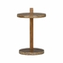 490790 Wildwood 25in. Wood Hana Drinks Table with Coco Twig Lamination Finish