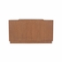 490797 Wildwood 35in. Wood Robinson Cabinet with Burl Veneer Finish
