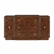 490797 Wildwood 35in. Wood Robinson Cabinet with Burl Veneer Finish