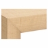 490802 Wildwood 29.5in. Wood/Raffia Kamo Console Table with Natural Finish