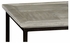 491002-RGA Jonathan Charles Fine Furniture JC Edited - Casually Country Rustic Grey Square End Table With Iron Base