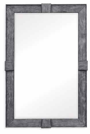 491011-ADG JC Edited Casual Country Antique Dark Grey Rectangular Mirror