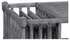 491012-ADG Jonathan Charles Antique Dark Grey Rectangular Coffee Table with Magazine Rack