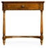 491017-CFW JC Edited Casual Country Walnut Small Console Table With Drawer