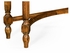 491017-CFW JC Edited Casual Country Walnut Small Console Table With Drawer