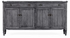 491025-ADG Jonathan Charles Fine Furniture JC Edited - Casually Country Antique Dark Grey Four Door Sideboard