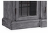 491027-ADG Jonathan Charles Fine Furniture JC Edited - Casually Country Four Door China Display Cabinet In Antique Dark Grey