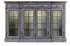 491027-ADG Jonathan Charles Fine Furniture JC Edited - Casually Country Four Door China Display Cabinet In Antique Dark Grey