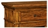 491027-CFW Jonathan Charles Four Door China Display Cabinet in Country Walnut