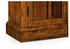 491027-CFW Jonathan Charles Four Door China Display Cabinet in Country Walnut