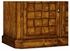 491036-CFW Jonathan Charles Fine Furniture JC Edited - Casually Country 64" Country Walnut Three Door Sideboard