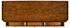 491036-CFW Jonathan Charles Fine Furniture JC Edited - Casually Country 64" Country Walnut Three Door Sideboard