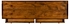 491042-CFW Jonathan Charles 38" Four-Door Sideboard in Country Walnut