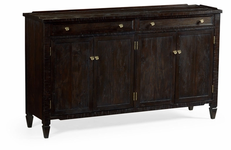 491042-PDA Jonathan Charles 38" Four-Door Dark Ale Sideboard