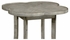 491043-RGA Jonathan Charles Quatrefoil Lamp Table in Rustic Grey