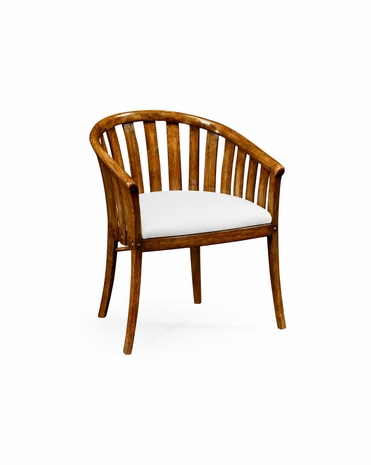 491047-AC-CFW-COMUS Jonathan Charles Casual Country Walnut Country Style Tub Chair
