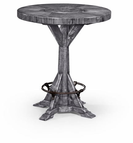 491054-36D-BT-ADG Jonathan Charles 36" Antique Dark Grey Bar Table