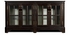 491095-PDA Jonathan Charles Dark Ale Parquet Welsh Bookcase with Strap Handles
