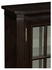491095-PDA Jonathan Charles Dark Ale Parquet Welsh Bookcase with Strap Handles