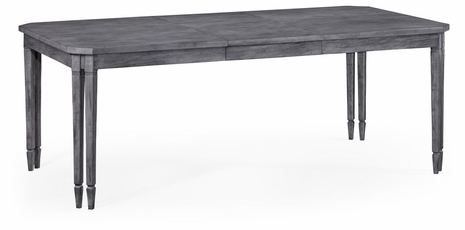 491099-60L-ADG Jonathan Charles Fine Furniture JC Edited - Casually Country Rectangular Dining Table In Antique Dark Grey