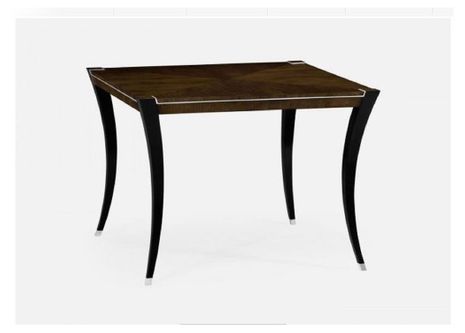 491116-48L-CT-AMW Jonathan Charles 48" American Walnut High Top Table