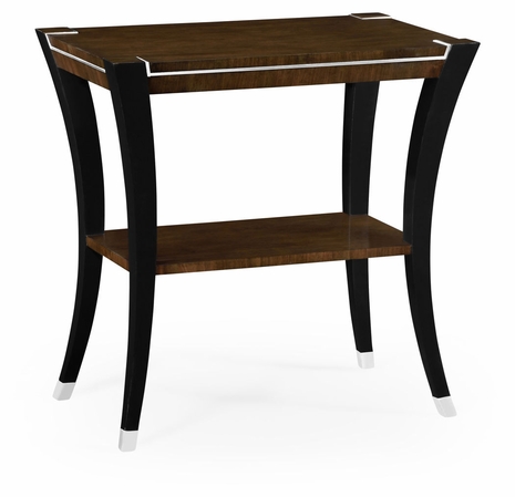 491118-AMW Jonathan Charles Fine Furniture JC Edited - Assorted Rectangular End Table In American Walnut