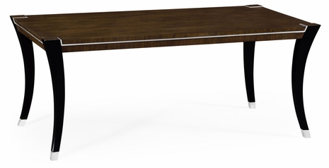 491122-AMW Jonathan Charles Fine Furniture JC Edited - Assorted Rectangular Coffee Table In American Walnut
