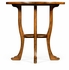 491163-CFW Jonathan Charles Country Walnut Round Lamp Table