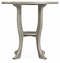 491163-RGA Jonathan Charles Rustic Grey Round Lamp Table