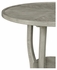 491163-RGA Jonathan Charles Rustic Grey Round Lamp Table