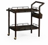 491164-PDA Jonathan Charles Dark Ale Bar Cart