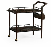 491164-PDA Jonathan Charles Dark Ale Bar Cart