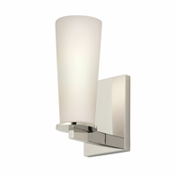 4920.35 Sonneman High Line Contemporary Classics Sconce with Polished Nickel Finish