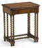 492027 Jonathan Charles Windsor Pair of Nesting Walnut Tables