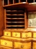 492033 Jonathan Charles Windsor Willian & Mary Oyster Writing Cabinet On Stand