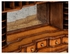 492033-WAL Jonathan Charles Buckingham William & Mary Oyster Secretaire Cabinet On Stand