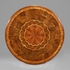 492057 Jonathan Charles Windsor Oyster Veneer Lamp Table