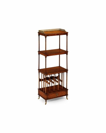 492091 Jonathan Charles Windsor Three-Tier étagère With Single Canterbury