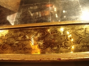 492092 Jonathan Charles Buckingham Gold églomisé Mirror