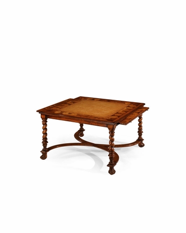 492098 Jonathan Charles Windsor Square Oyster Coffee Table With Slides