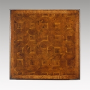 492104 Jonathan Charles Windsor Oyster Veneer Square Side Table