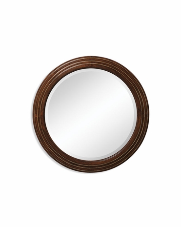 492211 Jonathan Charles Portobello Circular Stepped Surround Mirror (Small Plain Glass)