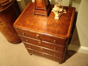492213 Jonathan Charles Windsor Bow Front Chest of Four Drawers