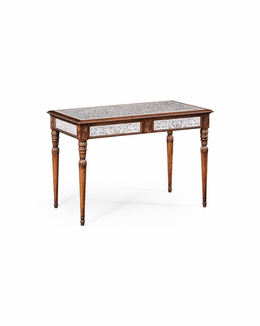 492226 Jonathan Charles Venetian églomisé Library Table