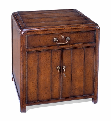 492231 Jonathan Charles Casual Walnut Bedside Cabinet