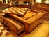 492241 Jonathan Charles Windsor Satinwood Games Box With Drawer