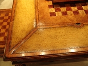 492242 Jonathan Charles Windsor Square Games Table With Carved Legs