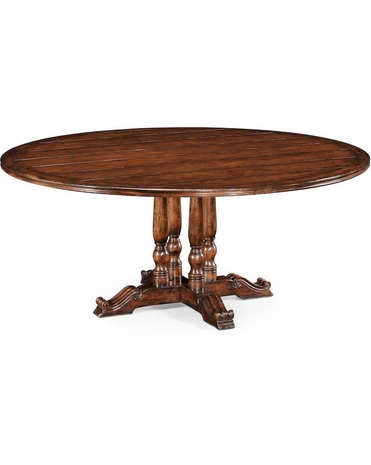 492367 Jonathan Charles Country Farmhouse French Round Country Dining Table (70")